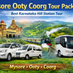 Mysore Ooty Coorg tour package by Travels In Mysore covering Mysuru sightseeing, Ooty hills and Coorg coffee plantations