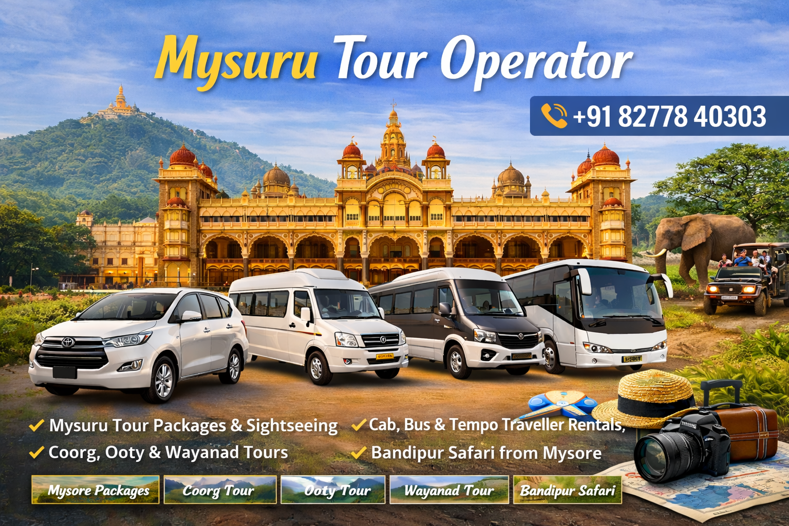 Mysuru Tour Operator