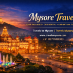 Mysore Travels tour packages and cab rental services by Travels Mysuru featuring Mysore Palace Karnataka tourism