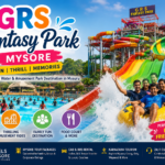 GRS Fantasy Park Mysore featuring exciting water rides, thrilling amusement attractions, wave pool, family fun activities, and adventure experiences in Mysuru, Karnataka.
