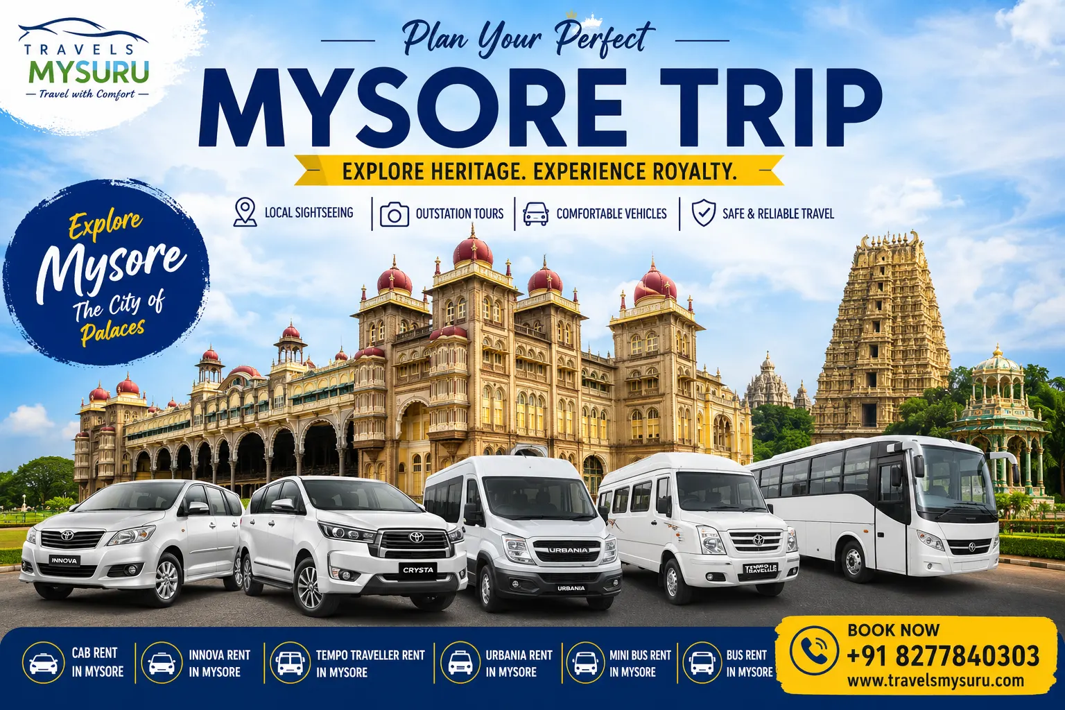 Mysore Trip – The Complete Travel Guide by Travels In Mysore | Travels Mysuru